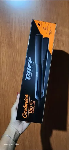 Prancha Taiff Cerâmica 180ºC Bivolt Profissional