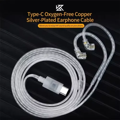 CABO KZ PARA USB TIPO C ORIGINAL UNIVERSAL COM MICROFONE