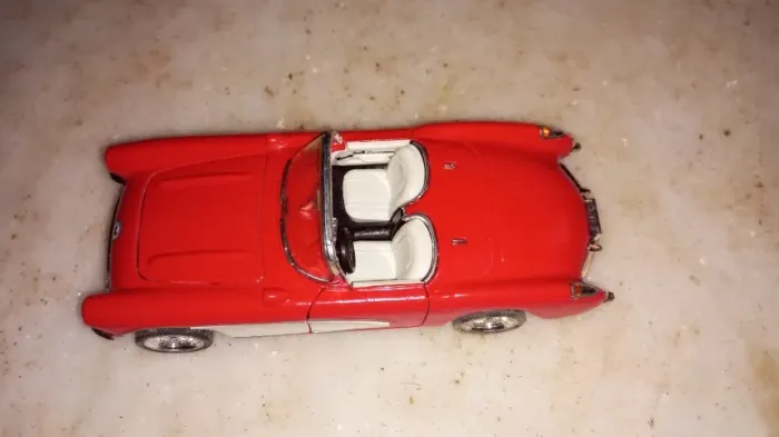 miniatura corvete die cast