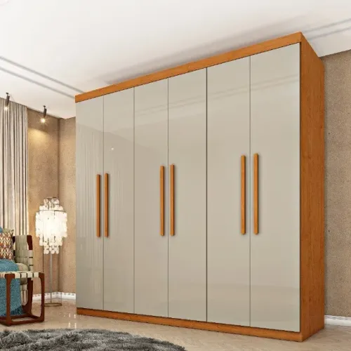 Guarda Roupa de Casal 06 Portas 2.19 M. Produto Novo Direto da Fábrica P/Sua Casa!