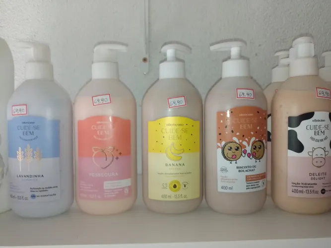 Loções hidratantes Cuide-se Bem - O Boticário