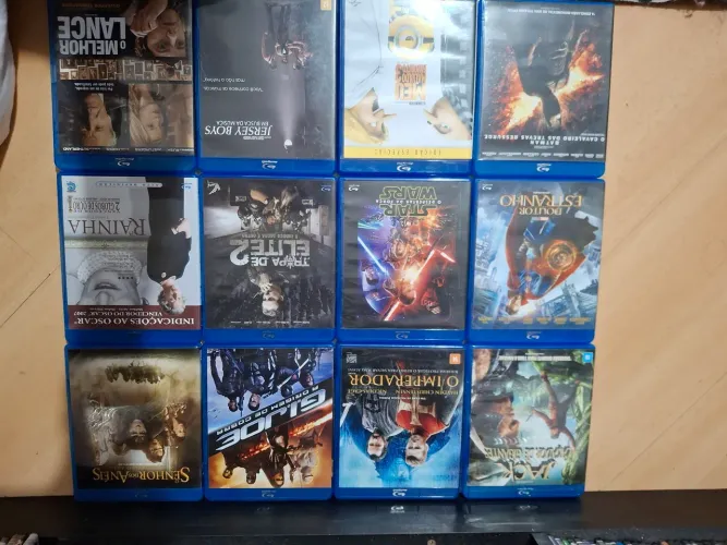Coleção Blu-Ray - Diversos Filmes. LEIA O ANÚNCIO.