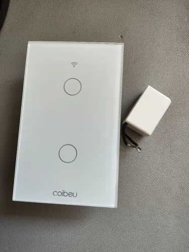 Interruptor inteligente 2 botões instalação sem neutro