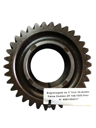 Engrenagem 3 Livre Cambio Zf 16s-1650 Over *