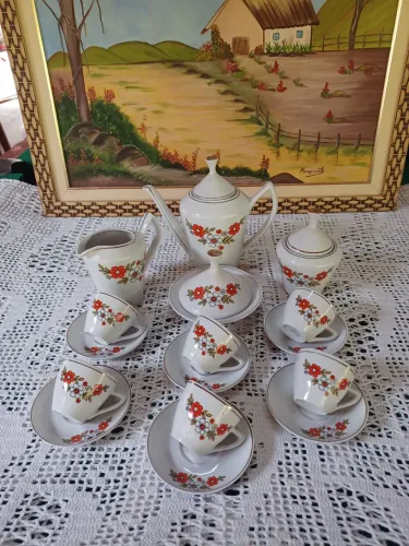Jogo de café completo  pozzani 
