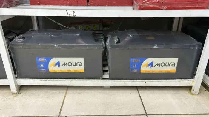 Baterias Moura 220ah free - seminovas 100% recuperadas e com garantia