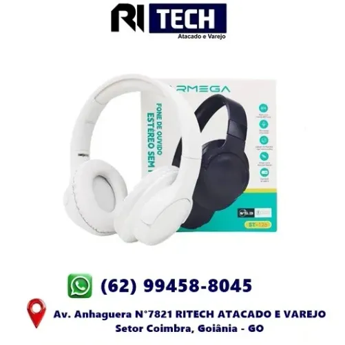 Fone de Ouvido Bluetooth 5.3 sem Fio Wireless Antiruído  Starmega Call Hands Free