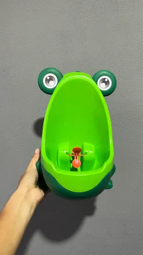 Mictório infantil sapinho verde
