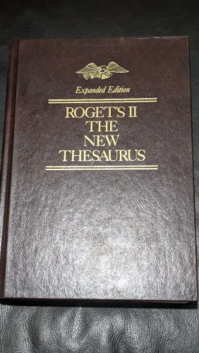 Dicionário de Sinônimos Inglês Roget's II The New Thesaurus Capa Dura (Como Novo)
