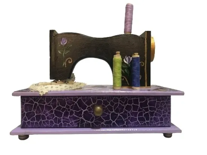 Maquina De Costurar De MDF Linda Artesanato