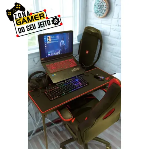 Mesa Gamer Industrial Reforçada NOVA Multiuso para Computador Notebook de Escritório