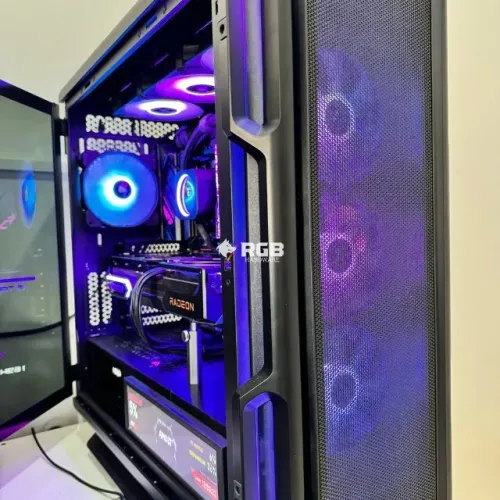 PC GAMER Ryzen 7 9800X3D + ENTREGA GRÁTIS + 1 ANO DE GARANTIA EM 12X