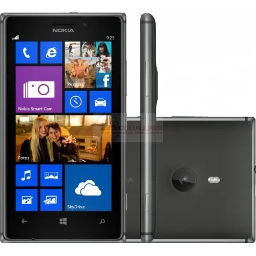 Nokia Lumia 925 Windons Phone Tela 4.5 Camera 8.7Mpx 16GB