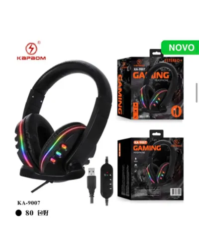 Fone Gamer Usb kapbom KA-9007
