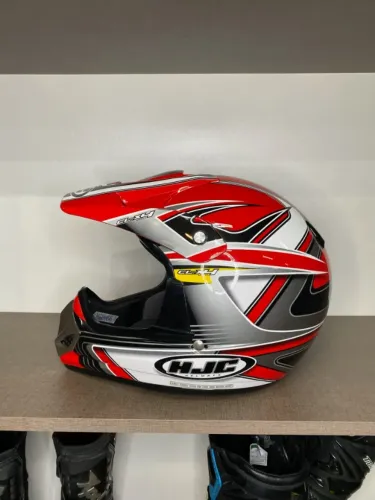 Capacete Hjc Cl-X4 Motocross Dot Tamanho 56 Seminovo