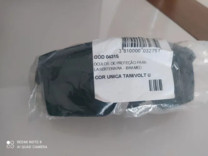 Laserterapia "NOVO" proteção ocular