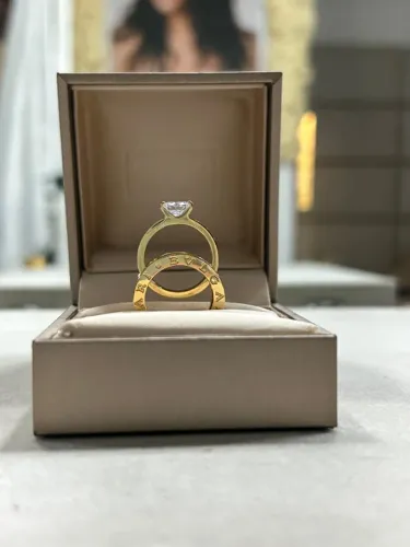 anel solitario removivel bvlgari dia dos namorados 20 milesimos de ouro 18k
