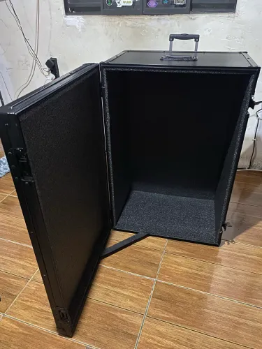 Case Bau/Rack 90x60x45cm com Rodas e Alça Telescopica