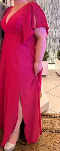 Vestido de Festa Rosa Pink