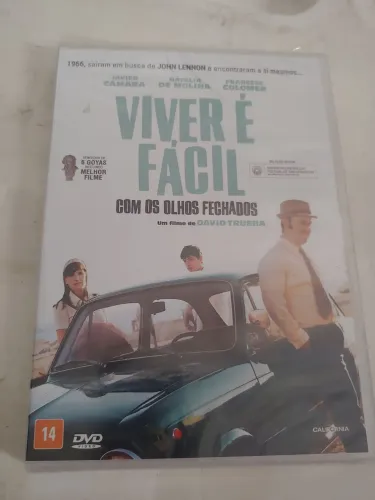 DVD Viver É Fácil Com Os Olhos Fechados