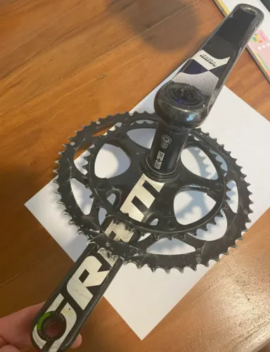 Pedivela Sram Force Carbono (parcial) Preto 
