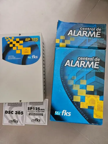 Central de Alarme Microprocessada Residencial FKS SP - 125