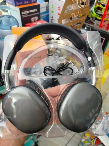 Fone de Ouvido Bluetooth com Design Moderno Modelo Apple 