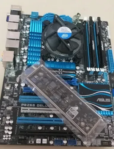 Placa Mãe Asus P8z68 Deluxe Sockt 1155