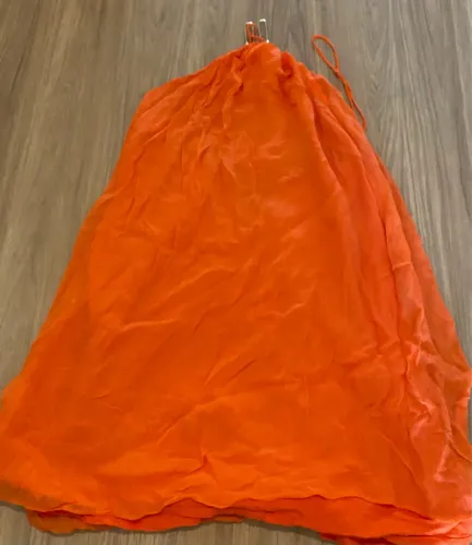 Vestido Laranja OPEN- TAM P 