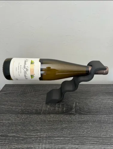 Suporte para garrafa de vinho
