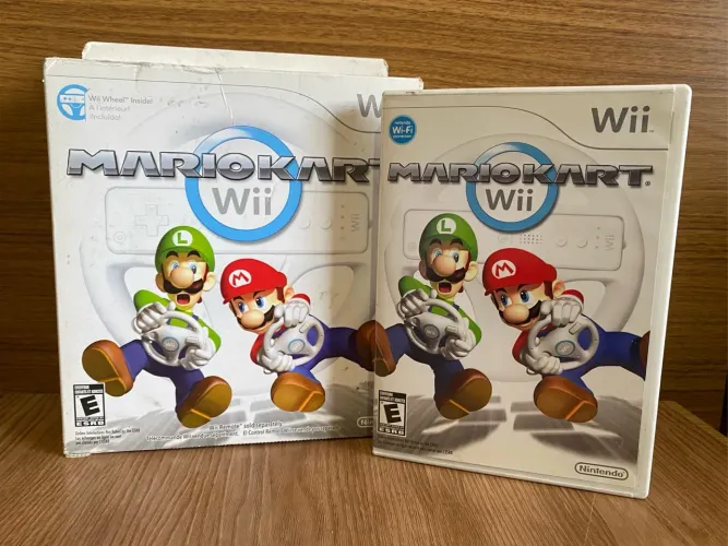 Mario Kart Wii - Edição com Volante (Envio Olx Pay)