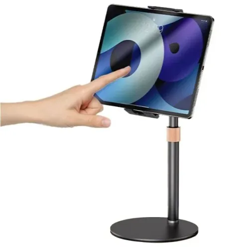 Suporte de mesa para Ipad, Tablets e Celulares 360º Graus Linha Premium Metal