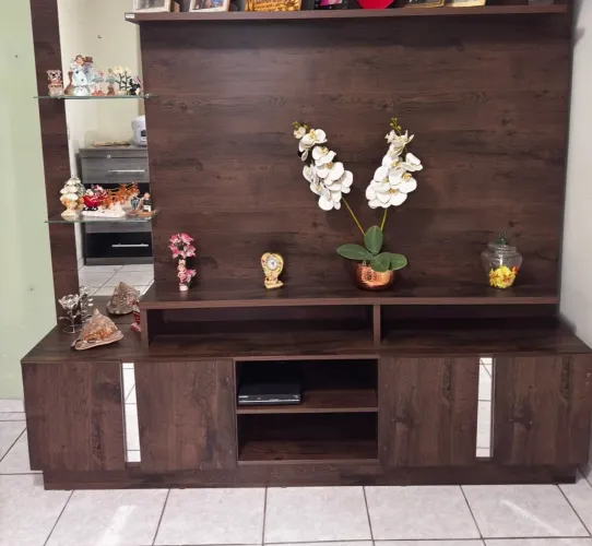 Painel para Televisão TV Sala de Estar Estante 