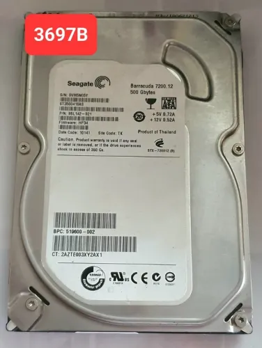 Placa Hd 500 Gb St3500418as - Fw: Hp34 - 3697b