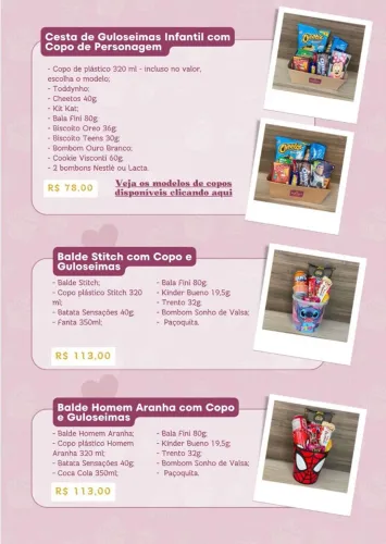 Cestas e presentes 