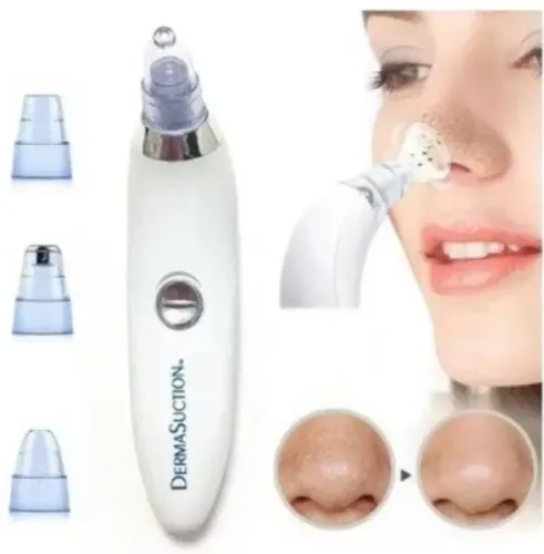 Removedor de Cravos e Espinhas a Vácuo - DermaSuction