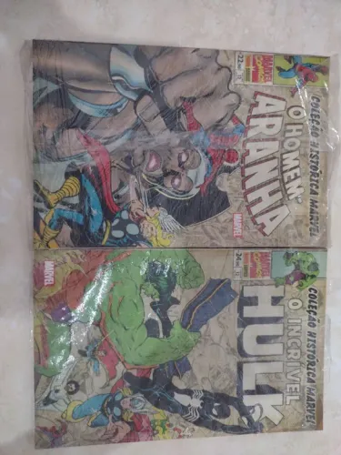 Coleção Histórica Marvel Homem-Aranha / Hulk.