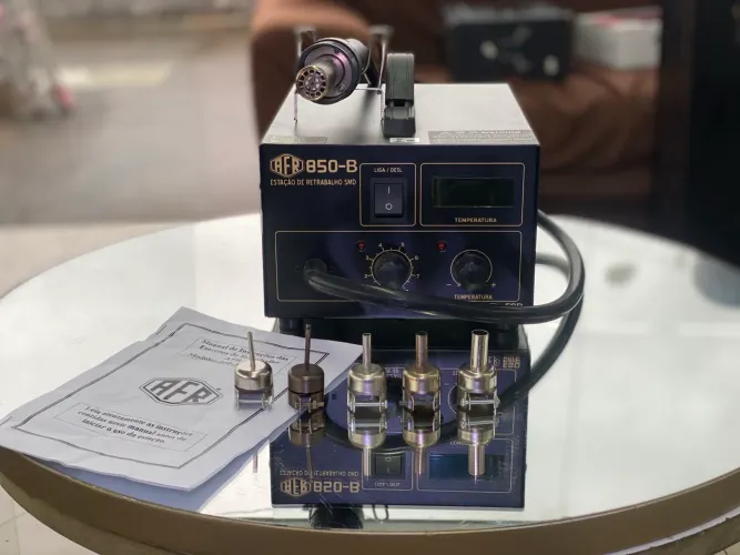 Estação de ar quente 