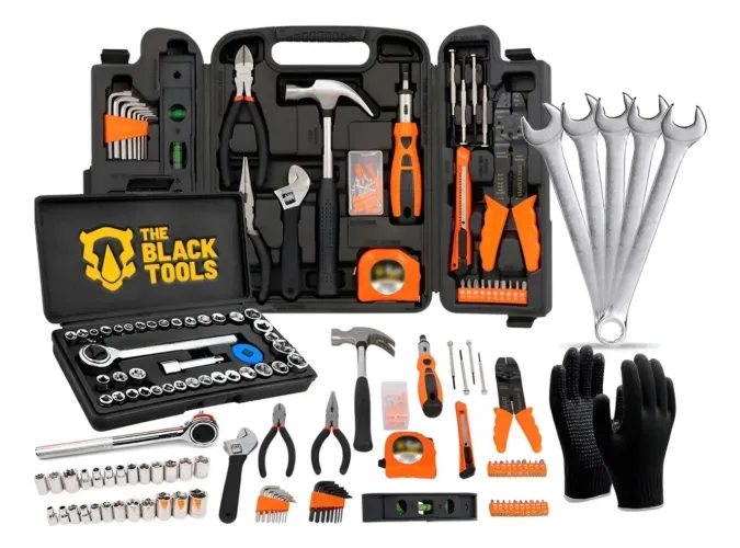 NOVO Kit de ferramentas 175 peças! Com soquetes, muito completo