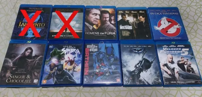 Coleção Blu-Ray - Filmes Diversos