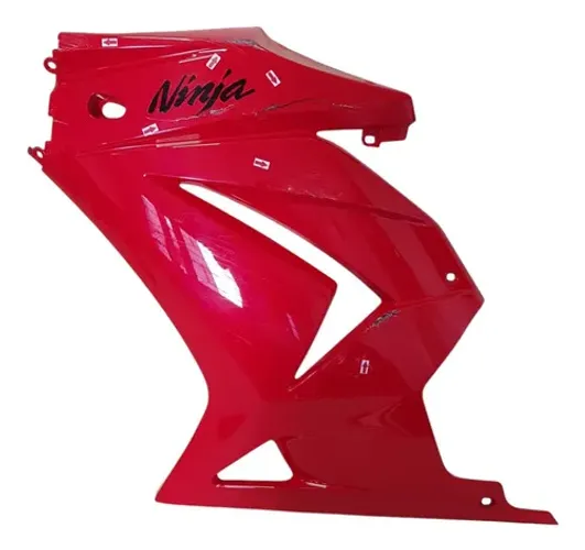 Carenagem Frontal Lateral Esq Ninja 250 09/12 Avaria 54325 Vermelho