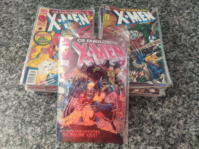 Os Fabulosos X-Men AUTOGRAFADO.