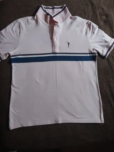 Camiseta Polo Masculina - tamanho M novíssima!