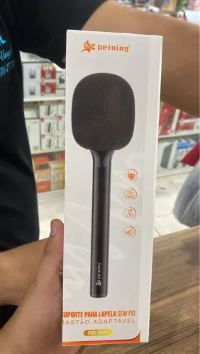 Microfone Peining PEI-IS01 para Lapela Sem Fio
