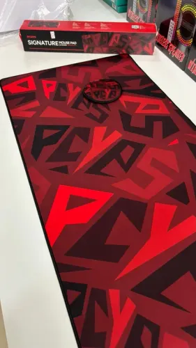 MousePad Gamer Signature Red Magma 900x420mm 