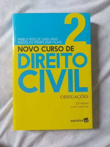 Livro Novo curso de direito civil