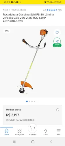 Roçadeira stihl FS 80 
