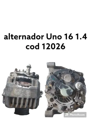 Alternador Fiat Uno 2016 1.4 Sem Regulador Cod 12026 Detalhe