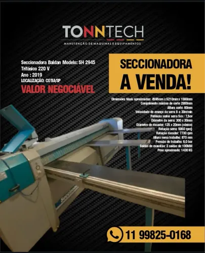 Seccionadora A Venda