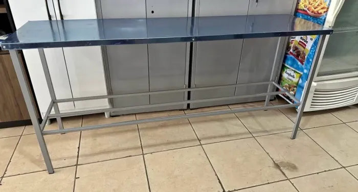 Mesa Tampo Inox para Comércio